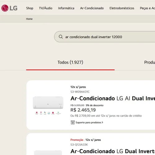 Site da LG