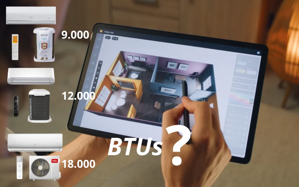 o que é btus ar condicionado