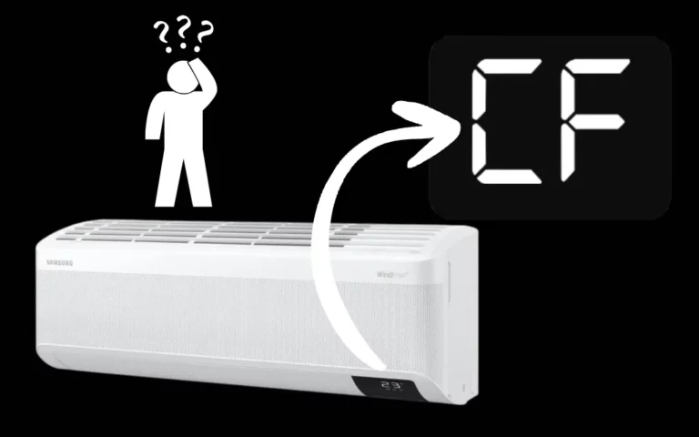 o que é cf no ar condicionado