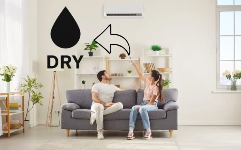 o que é dry no ar condicionado