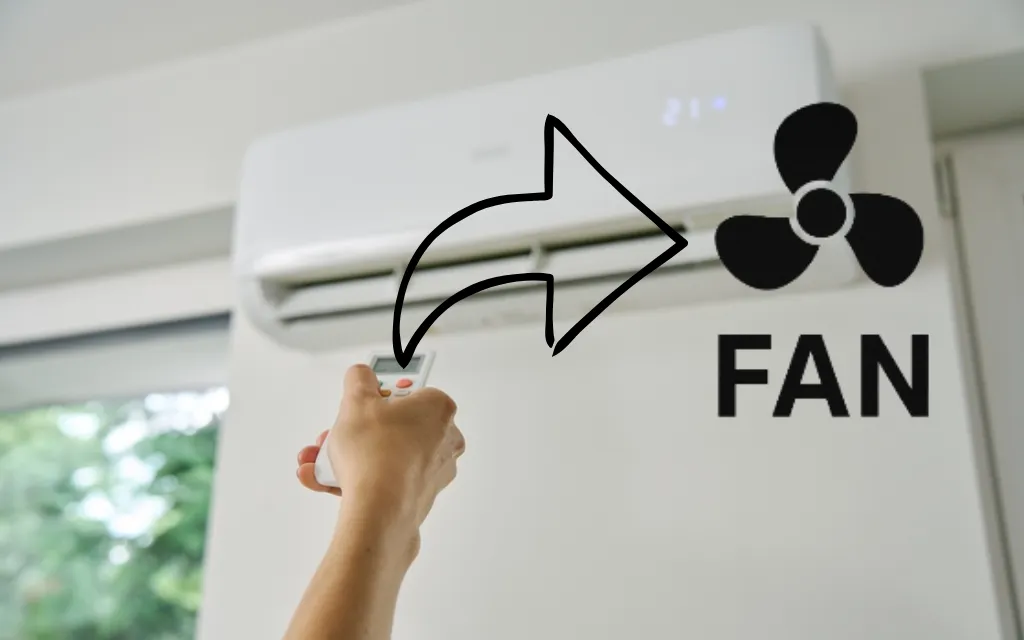 o que é fan no ar condicionado