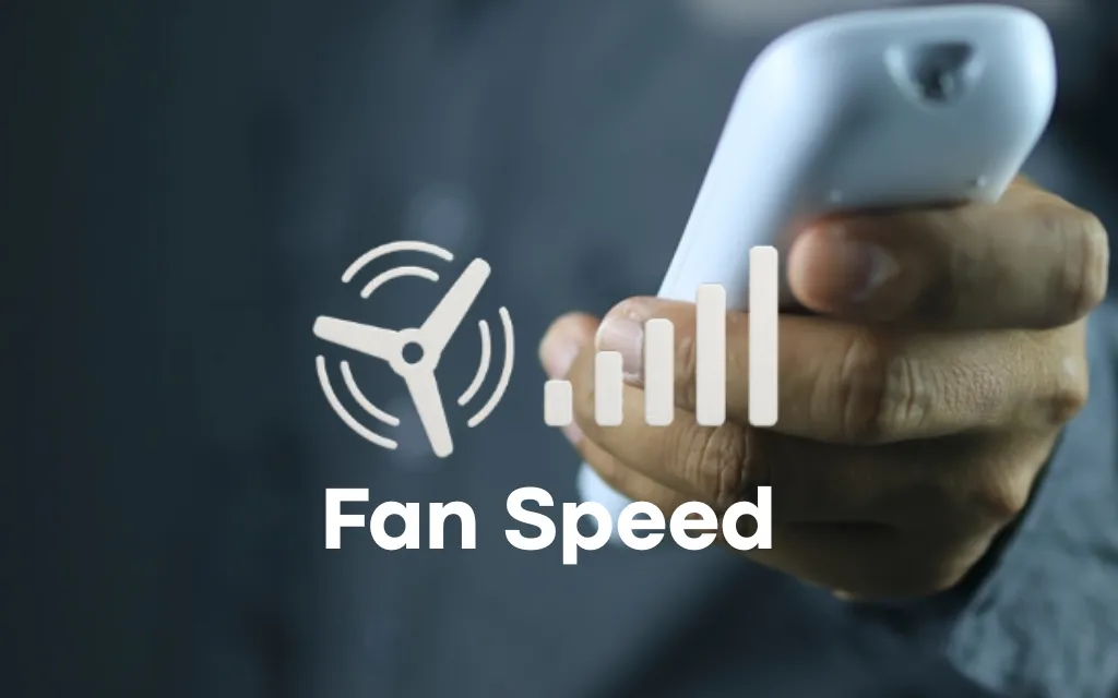 o que é fan speed no ar condicionado